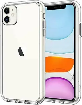 Image de Coque pour Apple iPhone 11, silicone, dos transparent, A2111