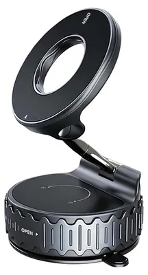 Obrázek produktu pro Avizar, univerzální otočný magnetický držák se zesílenou přísavkou, černý
