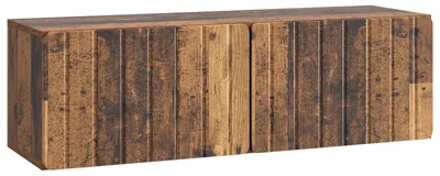 Obrázek produktu pro vidaXL Nástěnná skříňka pod televizi 98 x 31 x 30 cm, staré dřevo, dřevotříska