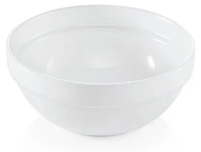 Produktbild von 30x Schale Uni Ø 17 cm, 1,1 l, weiß Opalglas Schüssel