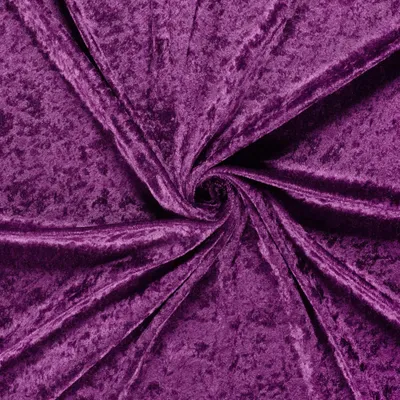 Produktbild von Samtstoff 0,5m Schritte - Meterware 147 cm breit – Velvet Stoff viele Farben | Dekostoff, Polsterstoff & Nähstoff 048 Magenta