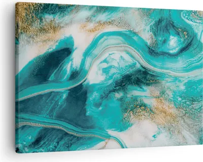 Produktbild von Bild auf Leinwand - Leinwandbild - Einteilig - Wasser Meer Ozean - 70x50cm - Wand Bild - Wanddeko - Wandbilder - Leinwanddruck - Bilder - Wanddekoration - Leinwand bilder - Wandbild - AA70x50-5108