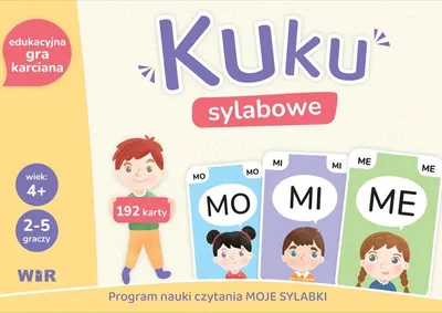 Immagine prodotto di Gry logopedyczne Logopotyczki Sylaby Kuku Edukacyjna