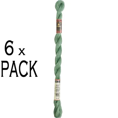 Immagine prodotto di 6x filo perline DMC spessore 8, 25 m, 115ar/8-320