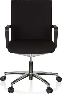 Obrázok produktu pre hjh OFFICE Profesionálna kancelárska stolička MOVE-TEC 3D Ergonomická kancelárska stolička s podrúčkami látka čierna Otočná stolička do kancelárie, domácnosti