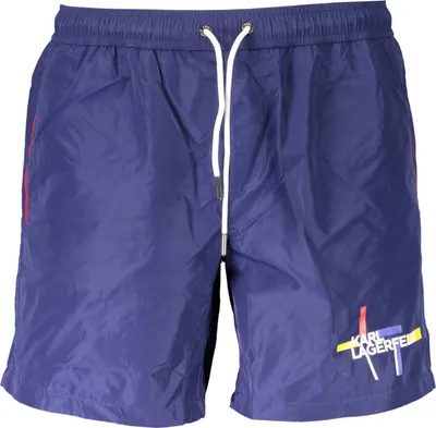 Produktbild von Herren Badeshorts in Blau – Stilvolle Bademode mit Details
