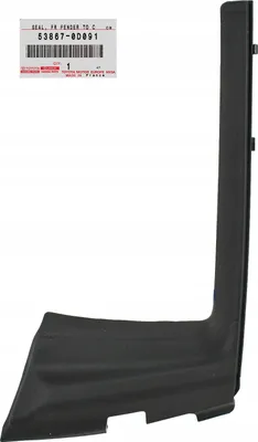 Image de TOYOTA Yaris Pare-brise Baguette d'extrémité gauche 53867-0D091 OE