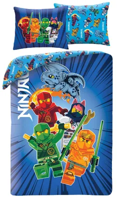 Immagine prodotto di Biancheria da letto reversibile LEGO Ninjago 140 x 200 cm
