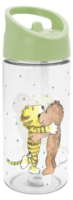 Trinkflasche Janosch Kids 480 ml Tritan mit Strohhalm
