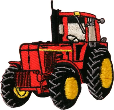 Produktbild von Mono Quick 14622 Roter Traktor, Bügelbild Patch Fahrzeug