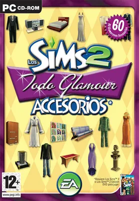 Imagen del producto de Juegos para PC, The Sims 2, Pack de expansión "Glamour Life". Talla única