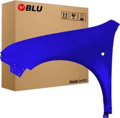 Immagine prodotto di BLU Parafango compatibile con Skoda Fabia I (6Y) 4590 Sinistra Blau DynamicBlau | 1999-2007 | Anteriore | Verniciato | Pronto per il montaggio | Zincato
