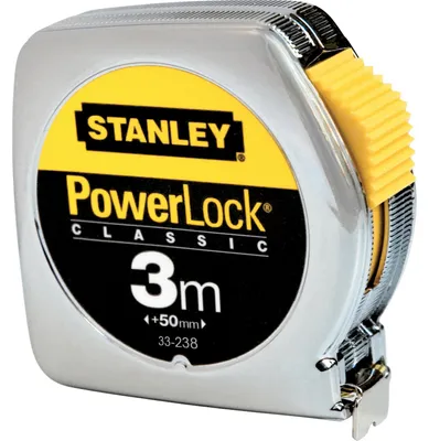 Image de Stanley HTS Bandmaß Powerlock Metall 3m/12,7mm