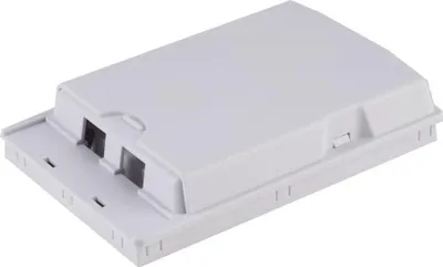 Obrázok produktu pre shiverpeaks ®-BASIC-S--LWL rozvádzač, ABS, 2-cestný, biely (BS07-65000)