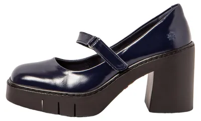 Image de Art Mary jane pour Femme 1977 NAPPA SHINNY NAVY/BERNA Couleur Bleu