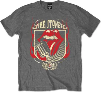 Produktbild von The Rolling Stones 40 Licks Charcoal Grey M T-Shirt