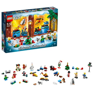 Zdjęcie produktu dla LEGO City Advent Calendar, Zestaw do budowania, 5 lat(a), 313 szt., 436 g