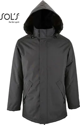 Produktbild von SOLs 02109 | Damen Jacke With Padded Lining Robyn - Farbe: Charcoal Grey (Solid) - Größe: L