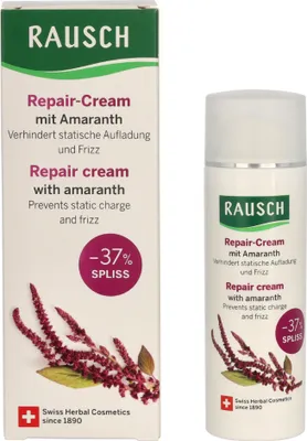 Produktbild von RAUSCH Repair-Cream mit Amaranth 50ml, Haarcreme, Unisex, beschädigtes Haar, Alle Farben, 50 ml, Anti-Frizz, Nährend, Schutz, Glättend