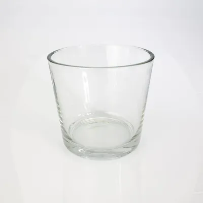 Produktbild von INNA-GLAS Pflanzentopf aus Glas Alena, klar, 16cm, Ø17cm - Glas Übertropf