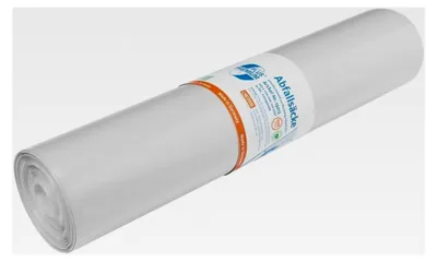 Produktbild von Müllsäcke PREMIUM PLUS, transparente Abfallsäcke 120 Liter, 700 x 1100 mm
