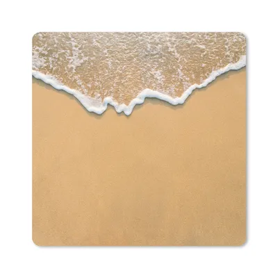 Produktbild von MuchoWow® Mauspad Mousepad Strand - Sommer - Meer 20x20 cm - Mousepads - Maus Mat - Pad - Mausunterlage - Desk Mat - Bureauartikeln
