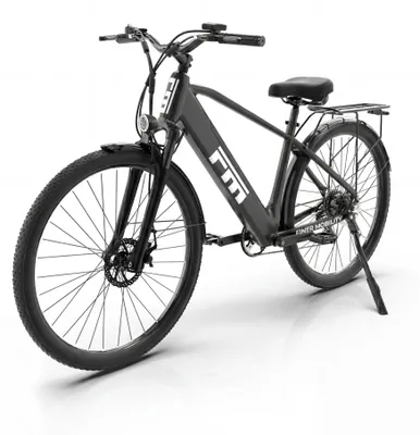 Zdjęcie produktu dla Elektryczny rower miejski dla dorosłych - M1 E-Bike - silnik 250W - bateria litowo-jonowa 36V 13Ah - zasięg 31–60 km - opony 70x5,3 cm - kolor czarny