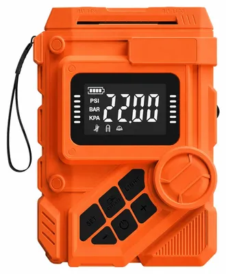 Produktbild von Elektrische Pumpe, 22PSI Maximaldruck, Wiederaufladbarer Akku, Elektrische Pumpe orange