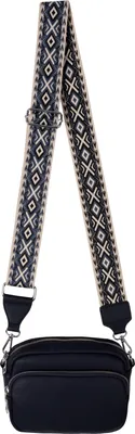 Produktbild von Bauchtasche Crossbody-Bag Umhängetasche Kunstleder Italy-Design D.BLUE (53381)