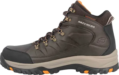 Imagen del producto de Botines para hombre Skechers, color marrón, sin forro