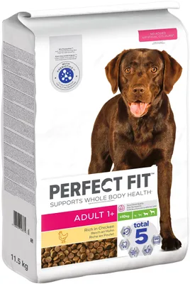 Produktbild von Perfect Fit Adult 1+ Trockenfutter für mittelgroße/große Hunde 11.5kg Huhn