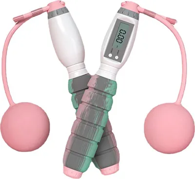 Produktbild von Kabelloses Springseil, verstellbar mit Zähler für Erwachsene und Kinder, für Fitness, Boxen und Training