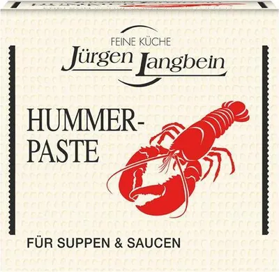 Produktbild von Jürgen Langbein Hummer-Paste 50 G Packung Frei von Konservierungsstoffen lt. Gesetz