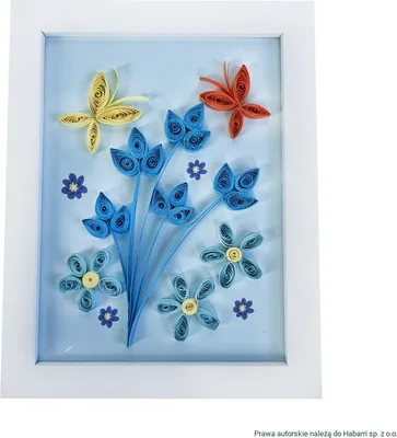 Produktbild von QUILLING Set Streifen - Wintergarten