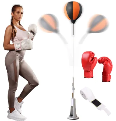 Image de Balle de réflexe à hauteur réglable pour l'entraînement de boxe