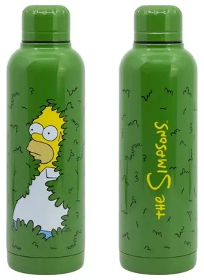 Produktbild von The Simpsons Homer Edelstahl Thermo Wasserflasche Trinkflasche Flasche 515 ml