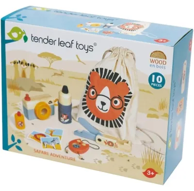 Immagine prodotto di Tender Leaf Safari avventura in legno per bambini - giocattolo sostenibile