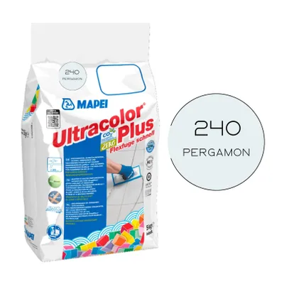 Produktbild von MAPEI® ULTRACOLOR PLUS Fugenmörtel 240 pergamon 5 kg Flexfuge ohne Ausblühen schnell trocknend Fliesenfuge