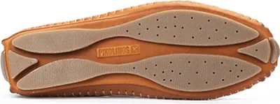 Produktbild von Pikolinos Damen Slipper aus Leder mit floralen Cut Outs Jerez 578-7399, Größe:37 EU, Farbe:Rot