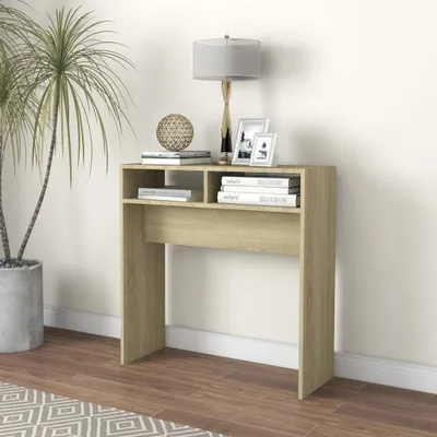 Produktbild von Konsolentisch Sonoma-Eiche 78x30x80 cm Holzwerkstoff , Beistelltische Design 2024