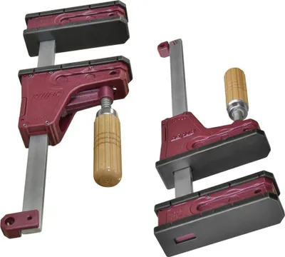 Image de Piher serre-joint à corps pour le travail du bois | 1 serre-joint - 15cm d'envergure | serre-joint parallèle puissant avec une force de serrage de 700kg | Serrage avec une envergure de serrage des pinces jusqu'à 300mm