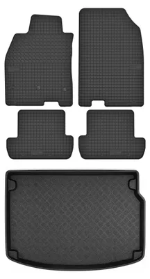 Obrázek produktu pro Gumové autokoberce SolidTread + vana kufru pro: Renault Megane III 2008-2015 hatchback 5 ks