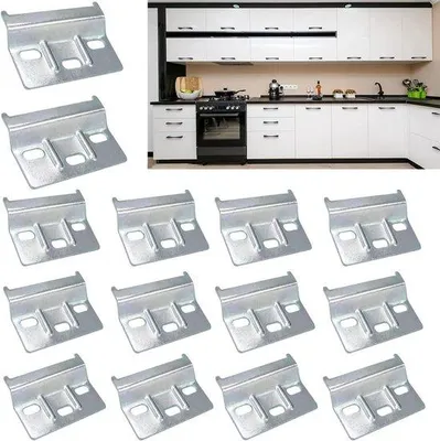 Image de Petit coffret à rails pour crochets et tableaux, 14 pièces
