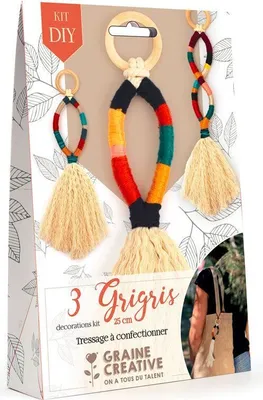 Produktbild von DIY-Box Ich erstelle meine farbigen Grigris mit Watte