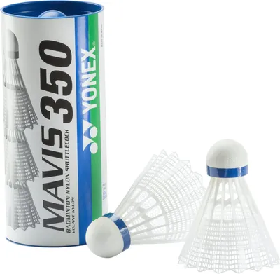 Obrázek produktu pro balení 3 badmintonových míčků YONEX Mavis 350 bílé barvy
