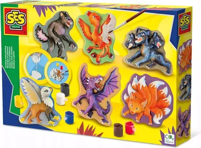 Imagen del producto de SES Creative 01404, Kit de manualidades para niños, a partir de 5 años, multicolor