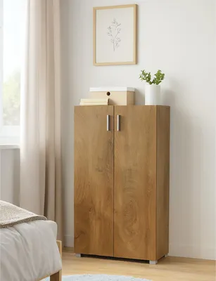Produktbild von Sideboard Kommode mit 2 Türen Schrank mit Stauraum 60 x 115 cm