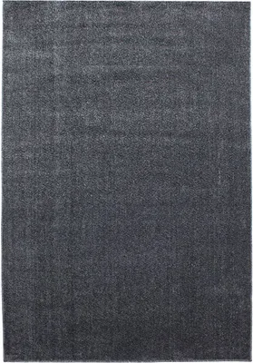 Produktbild von Kurzflor Teppich Alberto Läufer, Farbe: Grau, Größe:80x150 cm