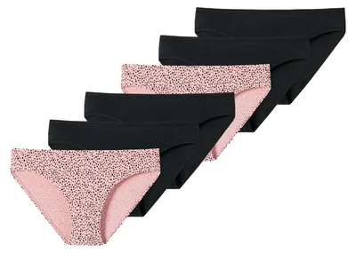 Produktbild von Mädchen Slip 6-Pack 95/5 Organic Baumwolle - sortiert 3 - Größe 176