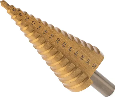 Produktbild von HSS TIN Stufenbohrer TITAN Schälbohrer 4-32mm Kegelbohrer M327